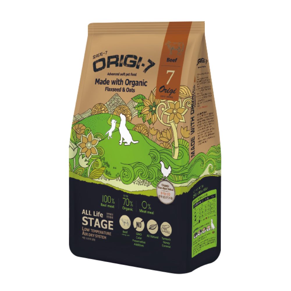 $10 OFF: Bow Wow Origi-7 Beef Air-Dried Soft Dry Dog Food 2kg