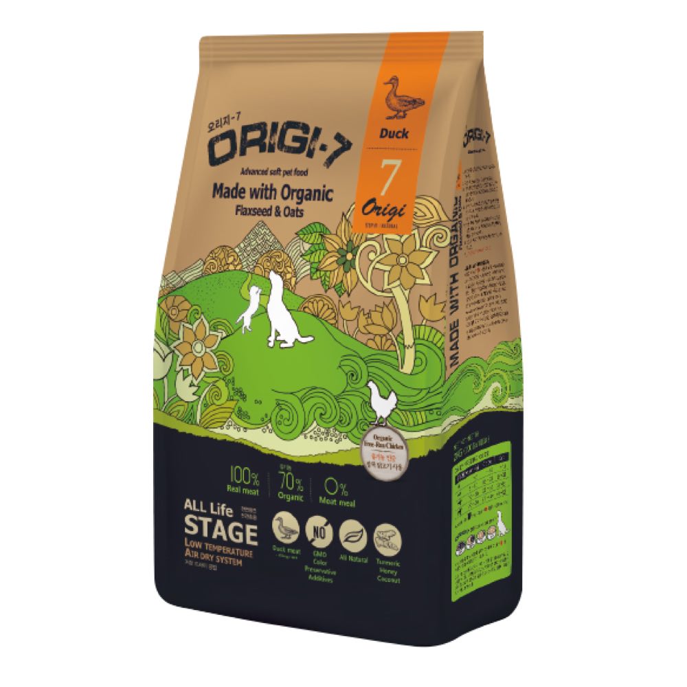 $10 OFF: Bow Wow Origi-7 Duck Air-Dried Soft Dry Dog Food 2kg