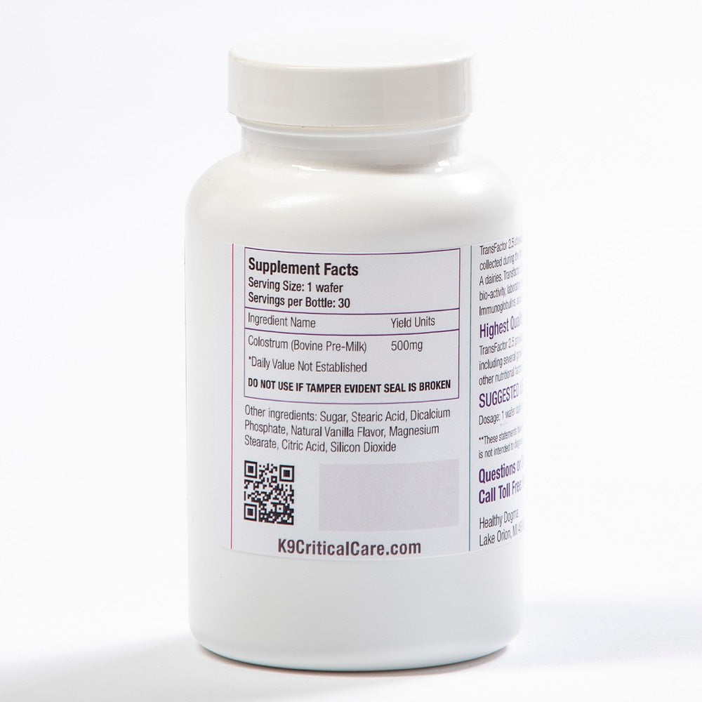 Healthy Dogma K9 Critical Care Immune Support Dog Supplement