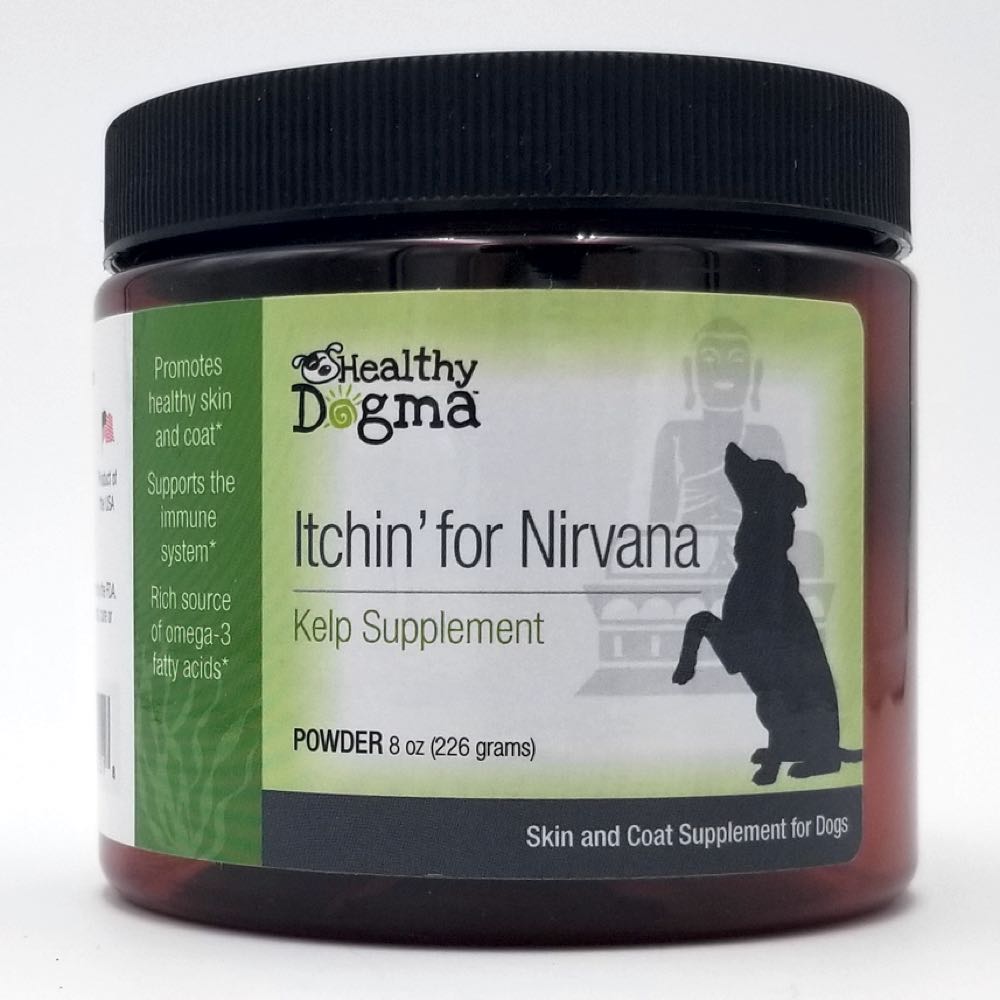 Healthy Dogma Itchin?? for Nirvana Skin & Coat Dog Supplement 8oz