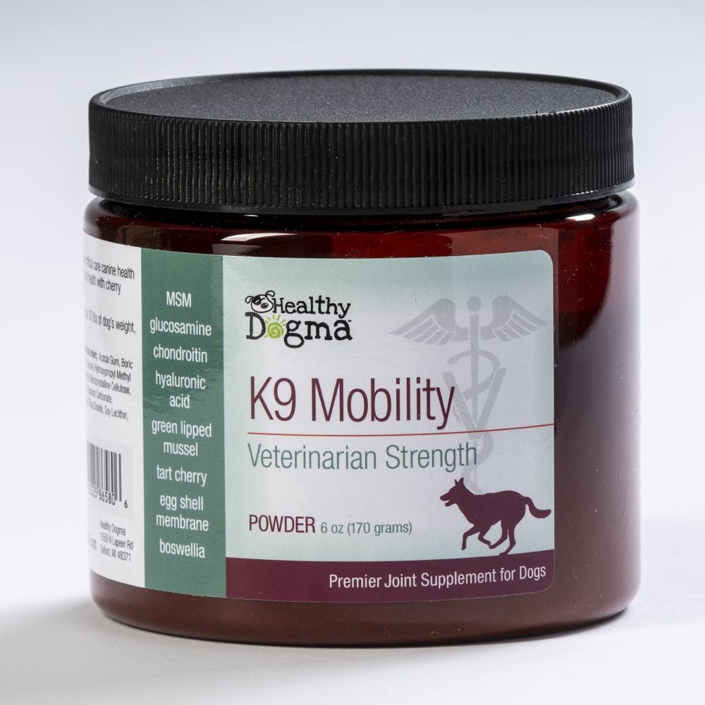 Healthy Dogma K9 Mobility Joint Care Dog Supplement 6oz