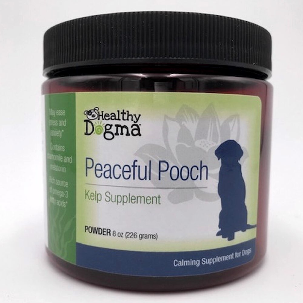 Healthy Dogma Peaceful Pooch Calming Dog Supplements 8oz