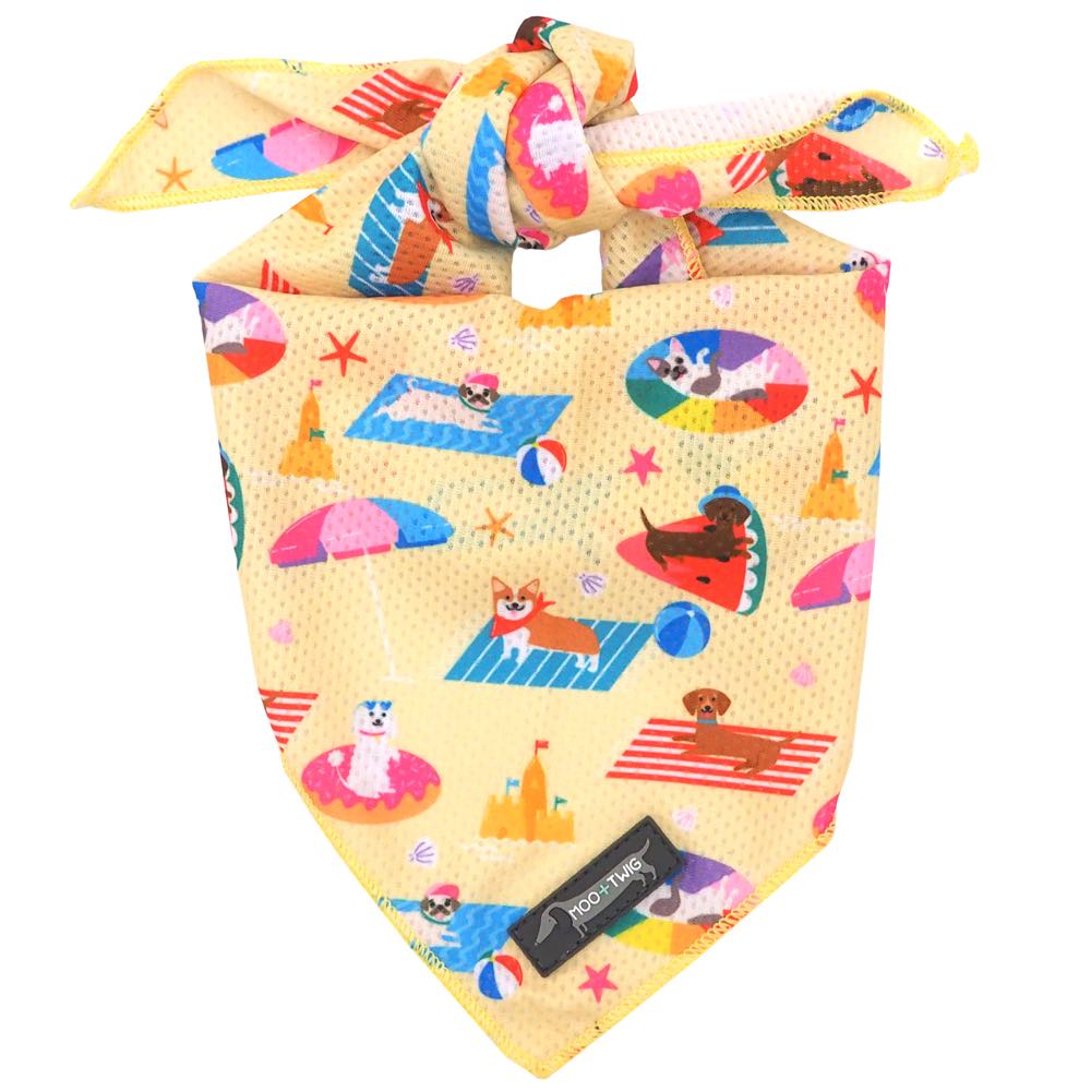 Moo+Twig Beach Bums Pet Bandana