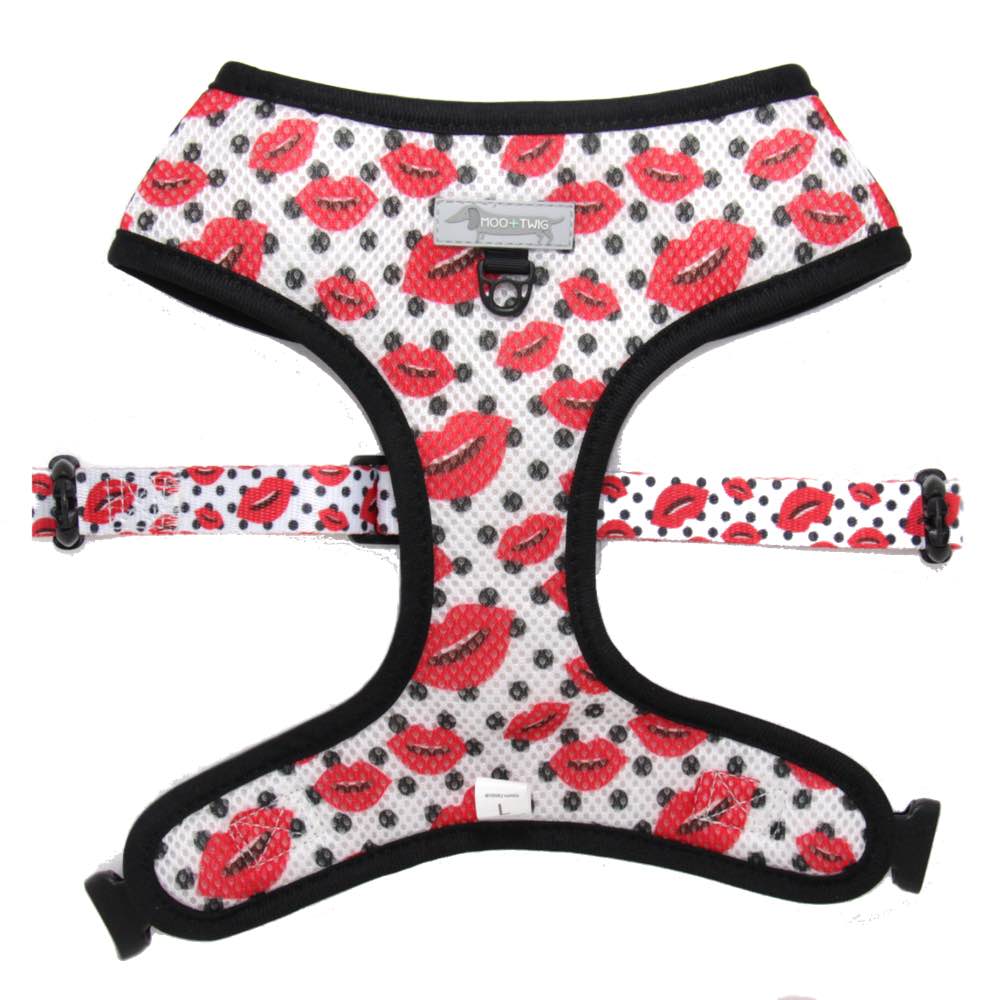 Moo+Twig Destructive Diva Reversible Dog Harness