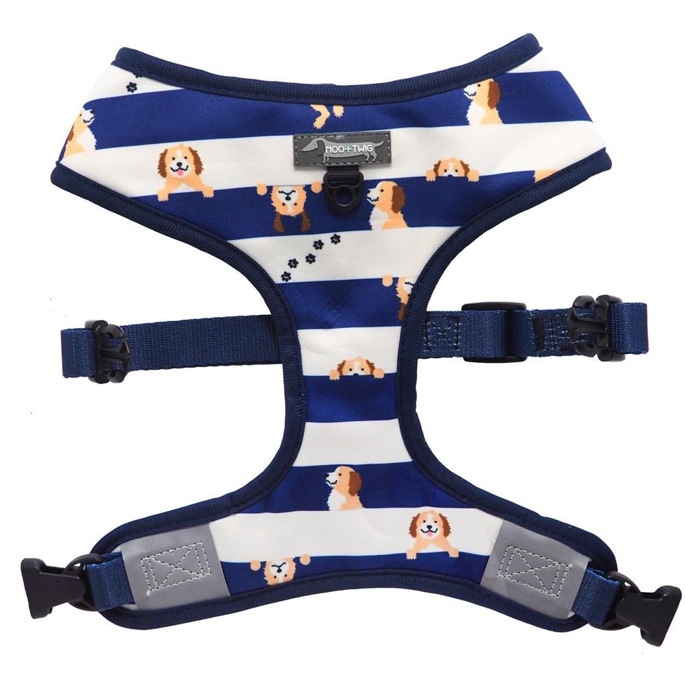 Moo+Twig Peek A Doo Reversible Dog Harness