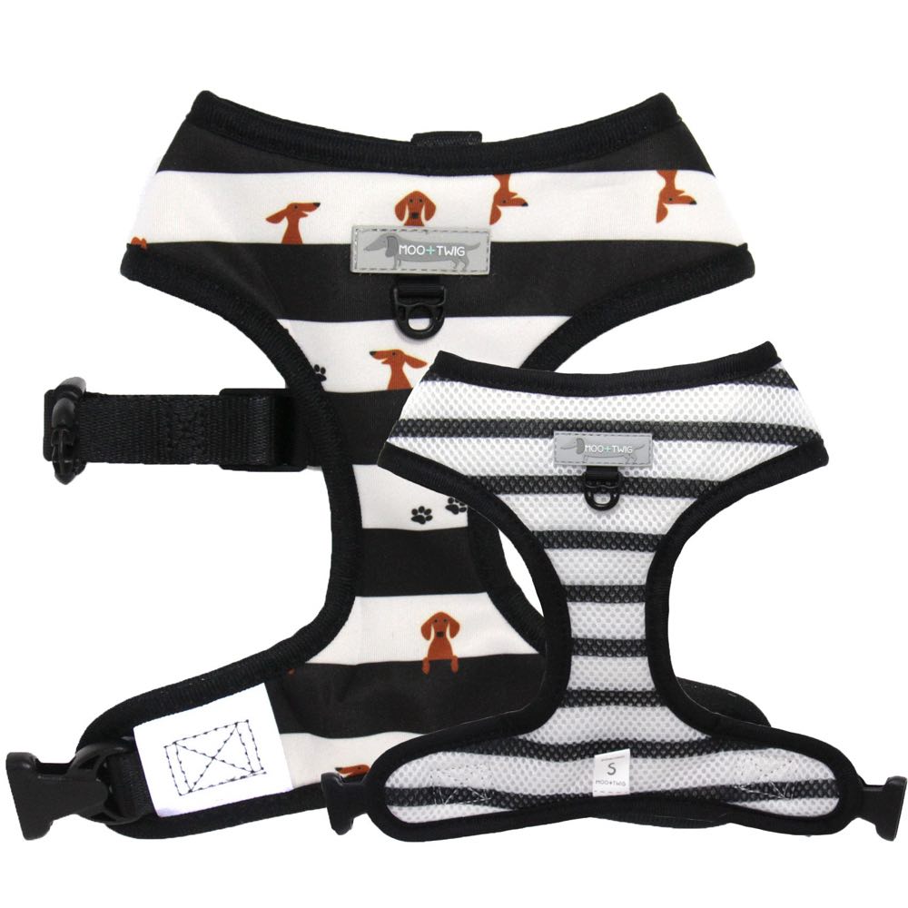 Moo+Twig Peek A Moo Reversible Dog Harness
