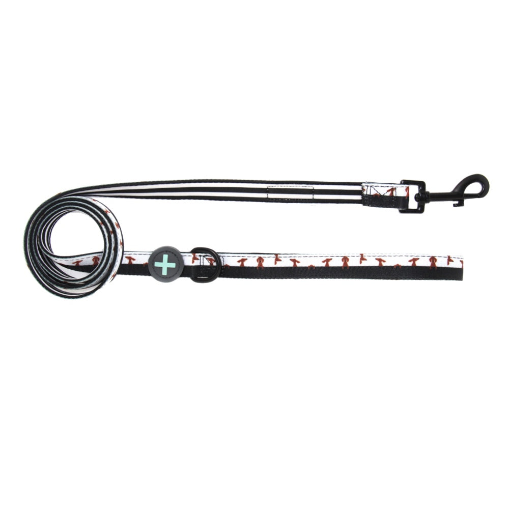 Moo+Twig Peek A Moo Two-Faced Neoprene Handle Dog Leash