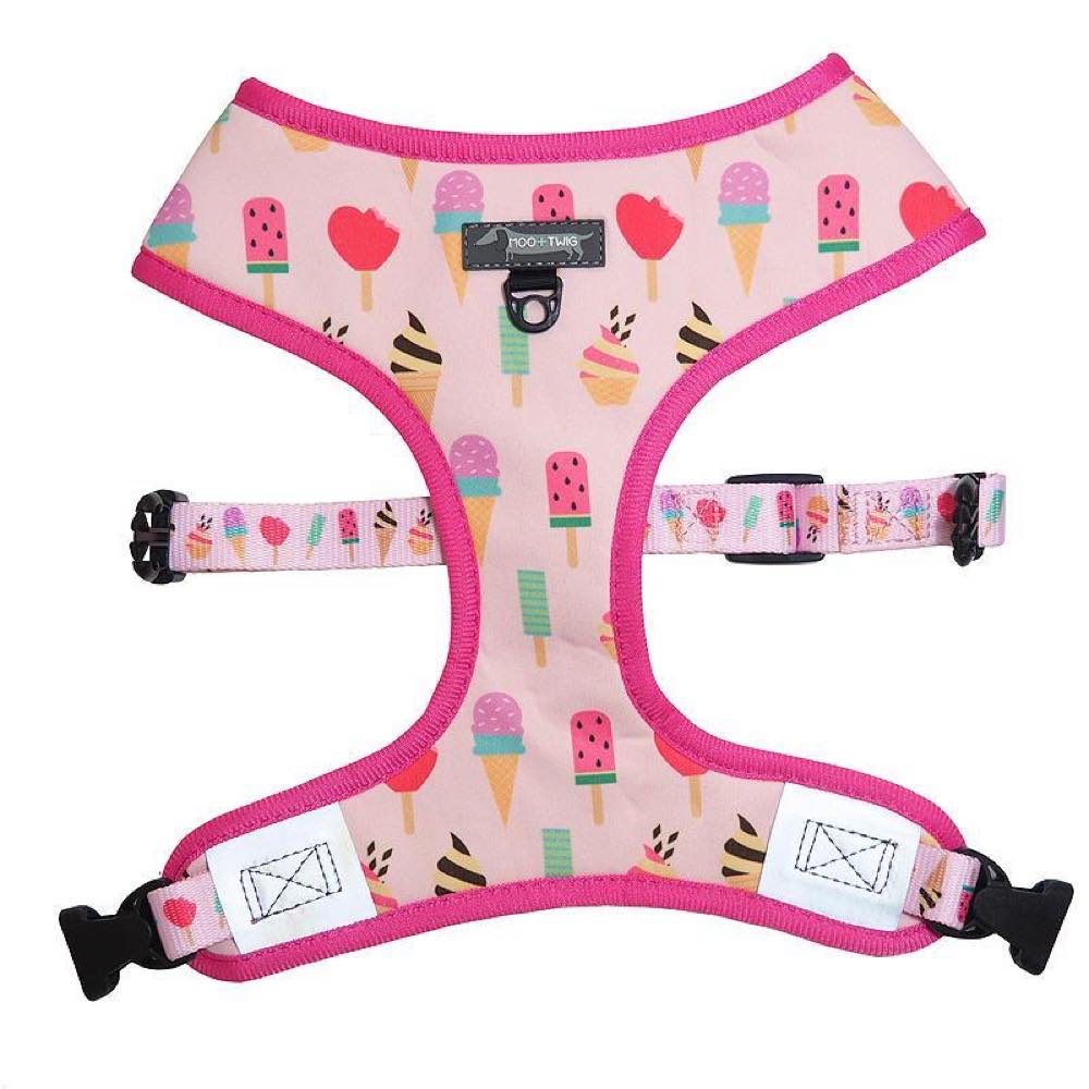 Moo+Twig Sweet Treat Reversible Dog Harness