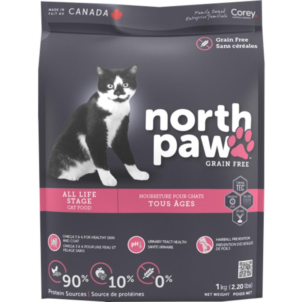 North Paw All Life Stages Grain-Free Dry Cat Food