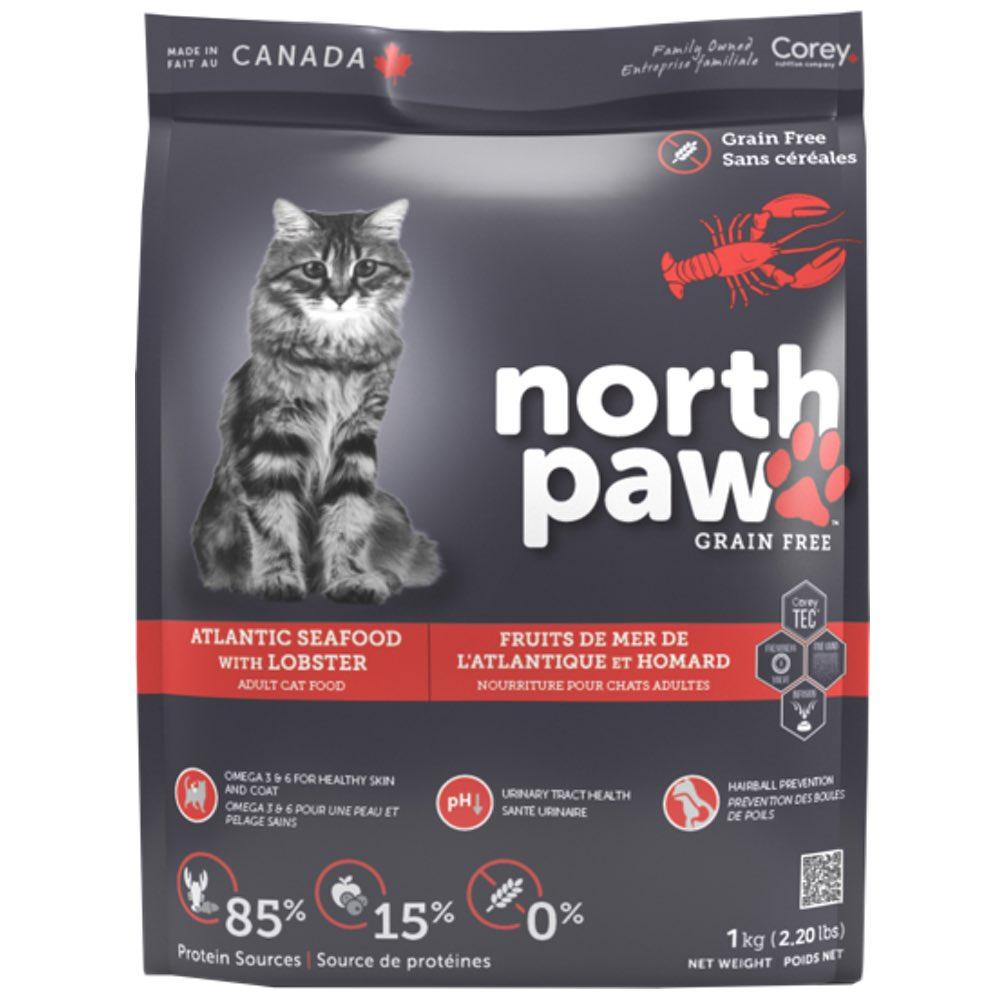 North Paw Atlantic Seafood with Lobster Grain-Free Dry Cat Food