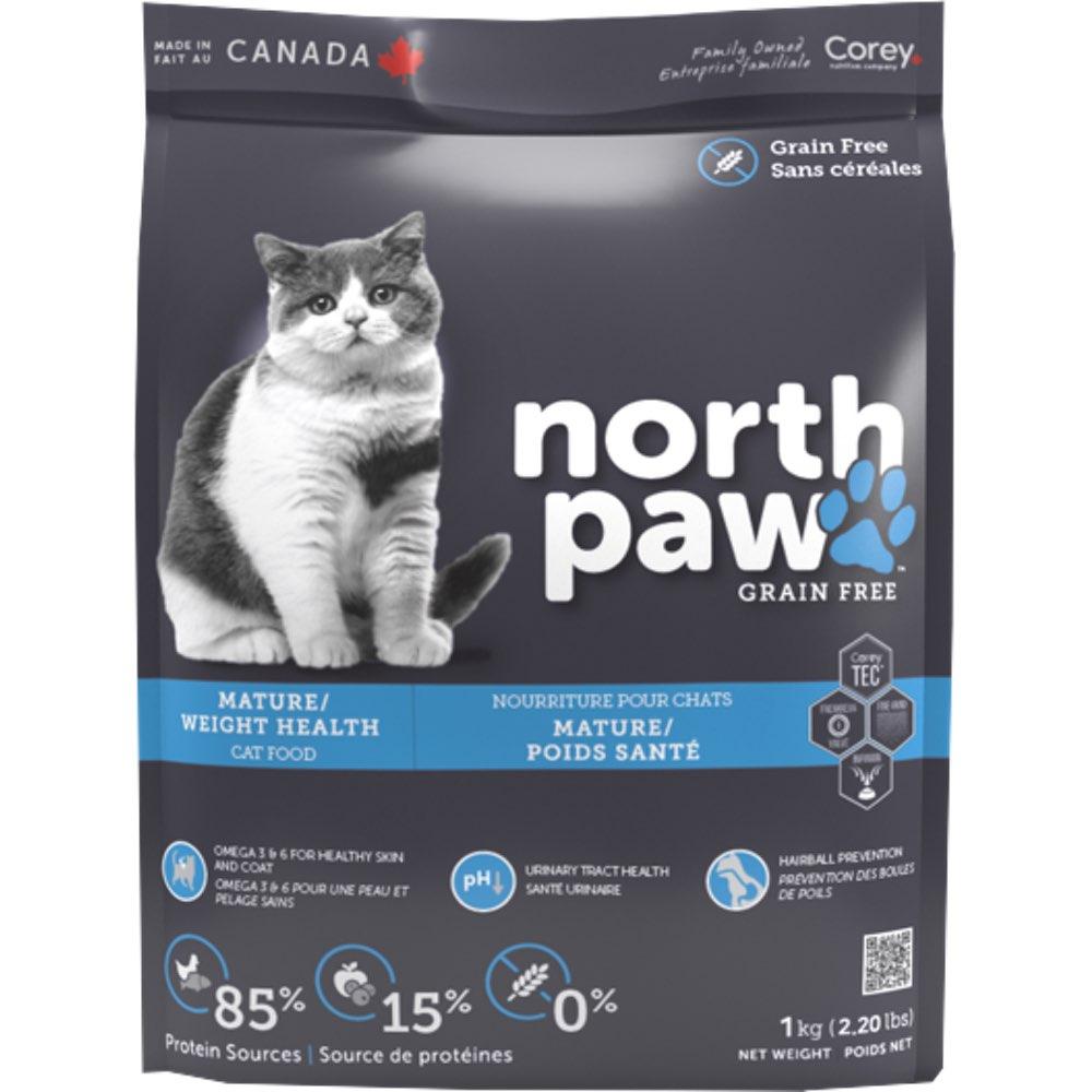 North Paw Mature/Weight Health Grain-Free Dry Cat Food