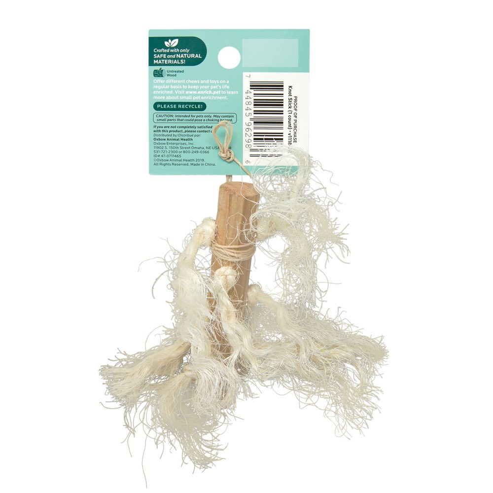 Oxbow Enriched Life Knot Stick For Small Animals