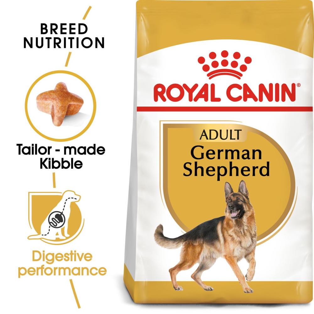 '$15 OFF (Exp 26Dec25) + FREE TOWEL': Royal Canin German Shepherd Adult Dry Food 3kg