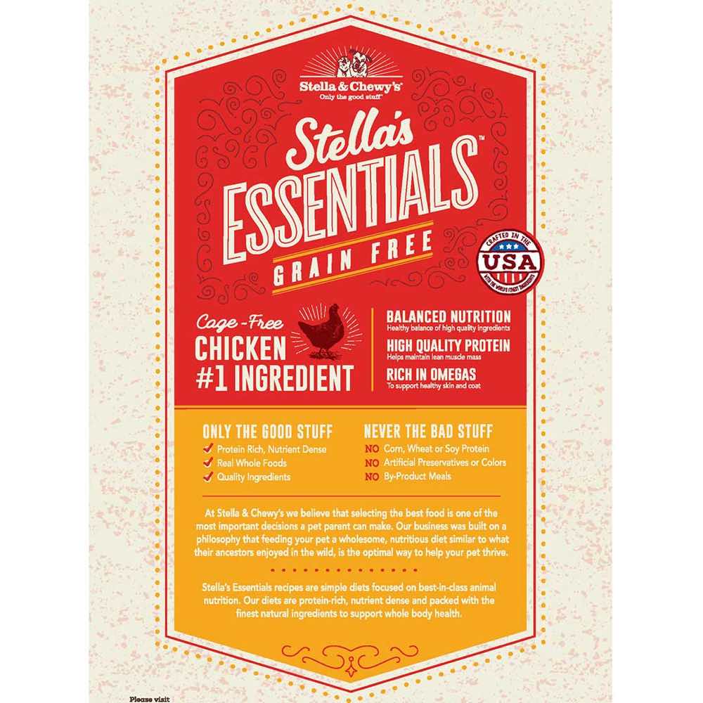 Stella & Chewy??s Stella??s Essentials Chicken Grain-Free Dry Dog Food